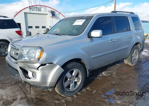 2010 Honda Pilot Ex-L from USA, damaged, VIN 5FNYF3H5XAB020679
